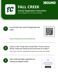 QR CODE FOR ATHLETICS REGISTRATION